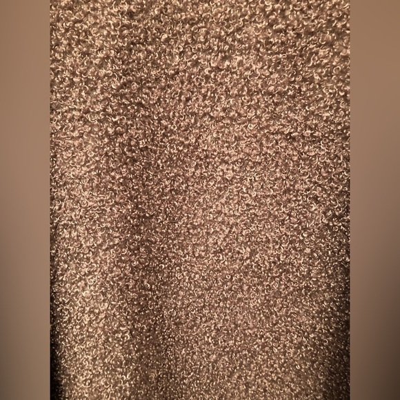 Safari Animal Fleece Teddy Bear Sherpa Jacket Brown Giraffe Elephant Size Large - Picture 10 of 16